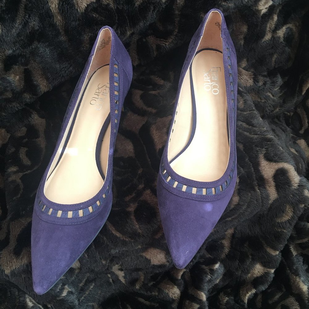 Franco Sarto Suede Pumps - Picture 2 of 6